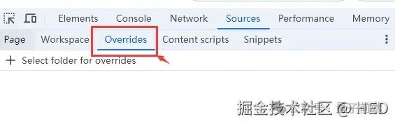 Chrome开发者工具Sources面板中的Overrides选项