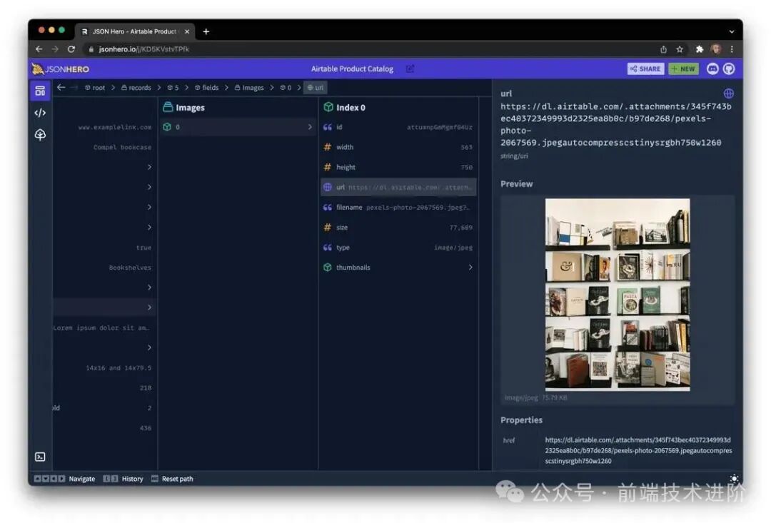 JSON Hero界面预览2