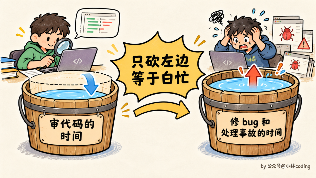 Code Review 时间投入与 Bug 修复时间跷跷板