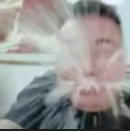 模糊人物面部画面