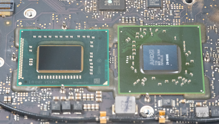 主板上的CPU与GPU芯片