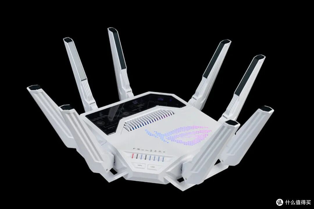 ROG八爪鱼7 AI正面点阵式LED灯效