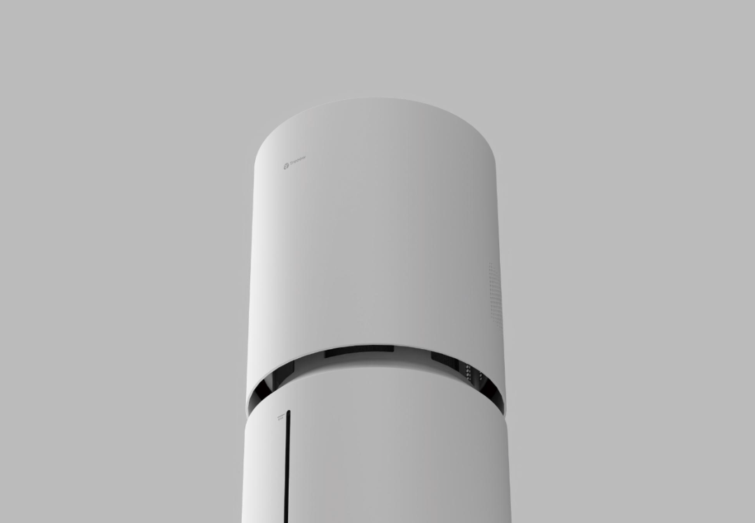 无雾纯加湿器侧面仰视特写