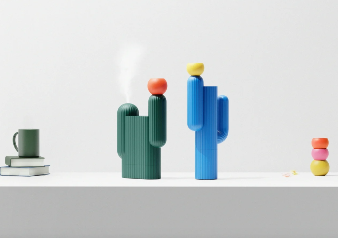 Cabu仙人掌造型加湿器产品展示