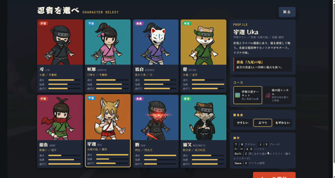 Fable 5.1生成的忍者马里奥卡丁车游戏界面