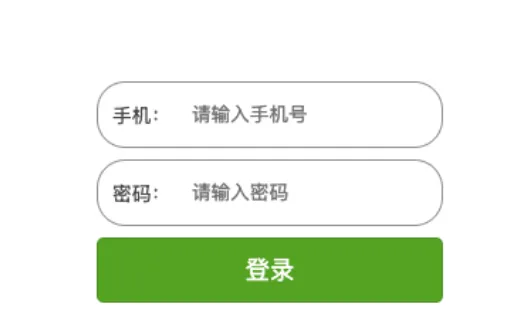 服务端登录界面