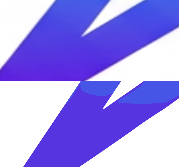 原图与矢量化后放大效果对比