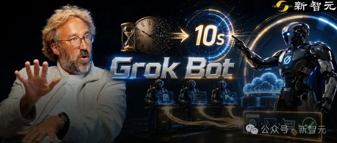 Grok Bot 云端智能体概念图