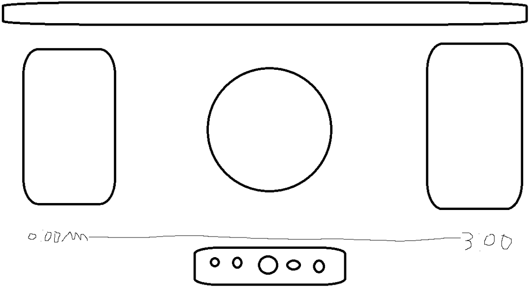 手绘草图与生成界面对比