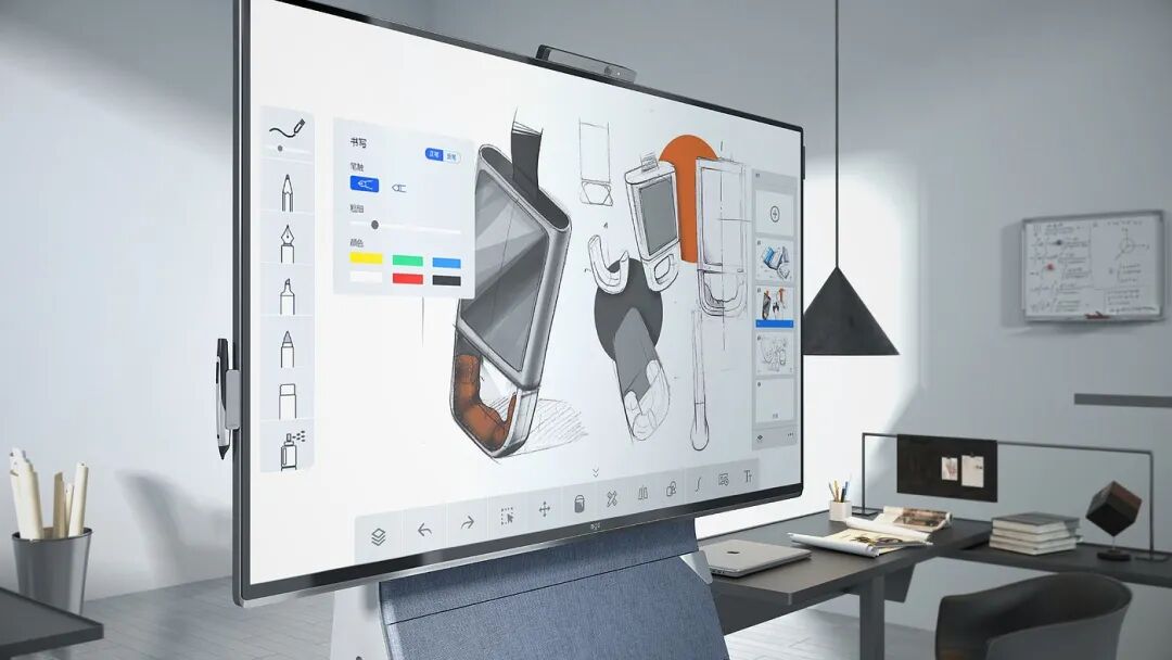 交互式电子白板设计草图界面