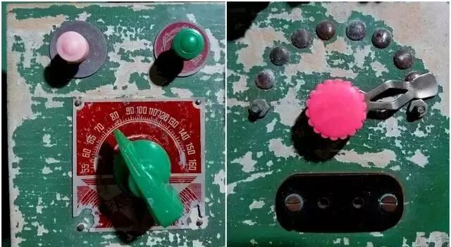 矿石收音机分线器与旋钮刻度盘