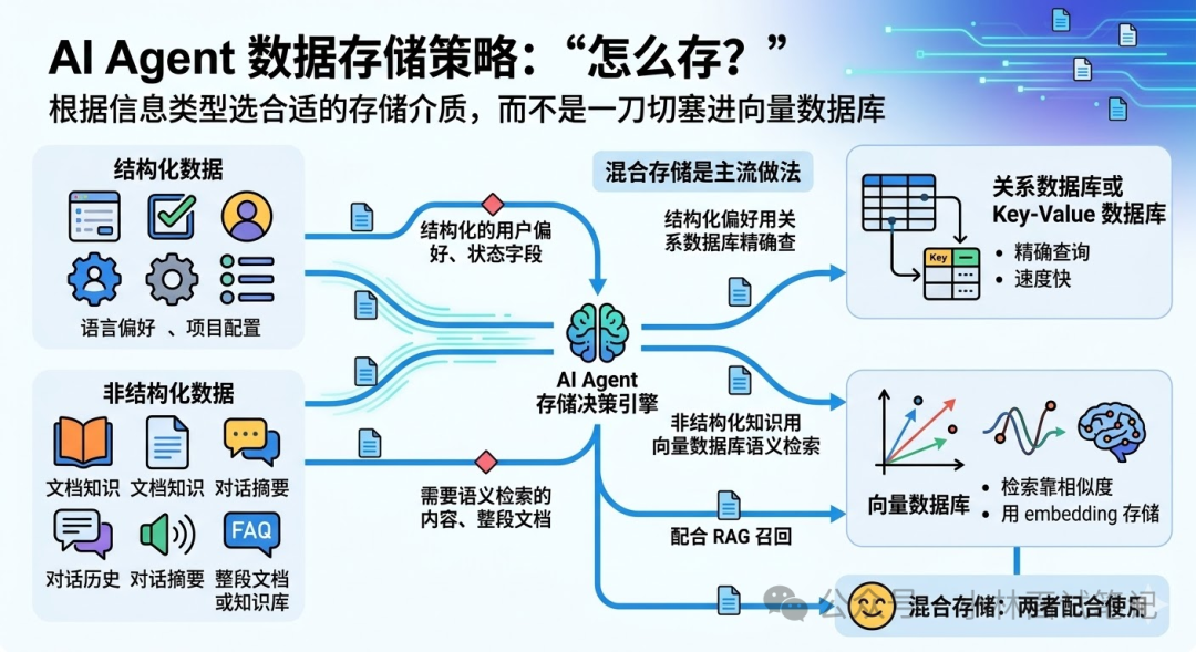 AI Agent数据存储策略