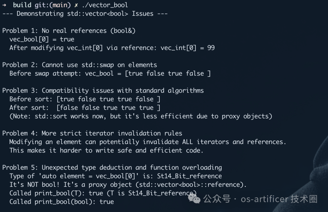 C++避坑：std::vector<bool>代理对象缺陷与替代方案 - 图片 - 4