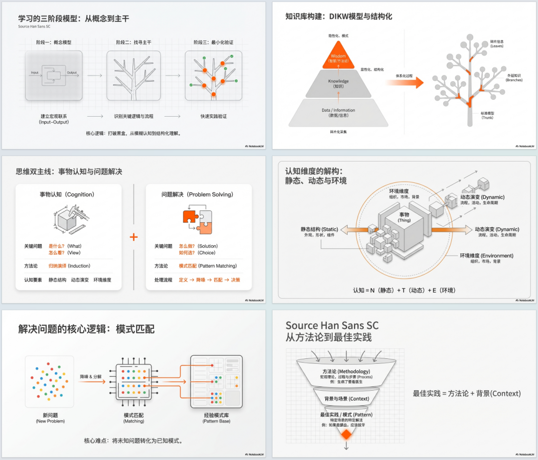 另一种学习与思维方法PPT示意图