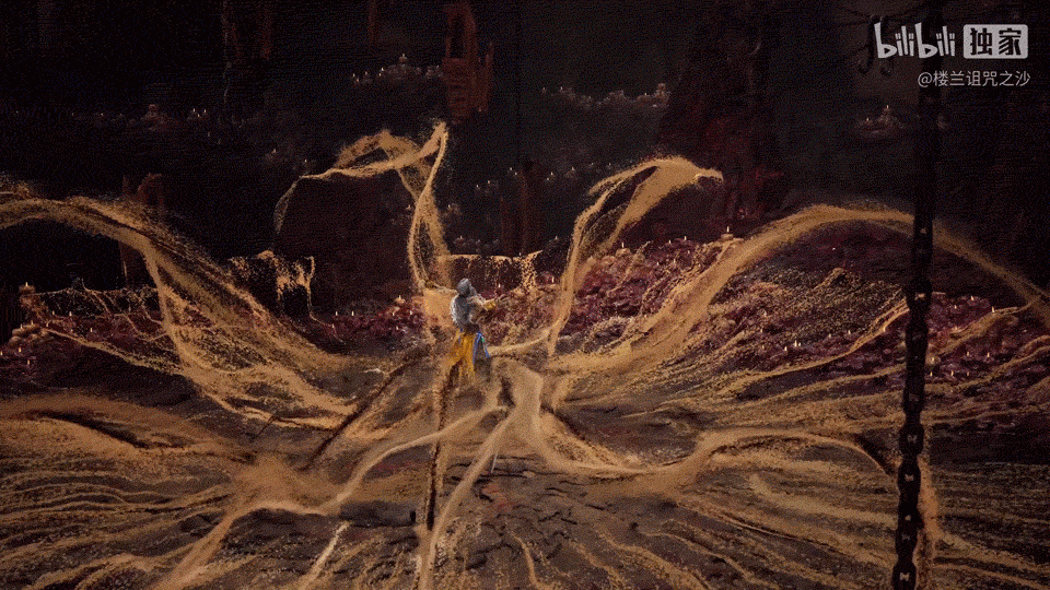 《楼兰：诅咒之沙》角色动态展示GIF