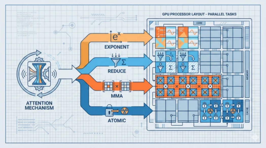 注意力机制驱动GPU并行任务处理