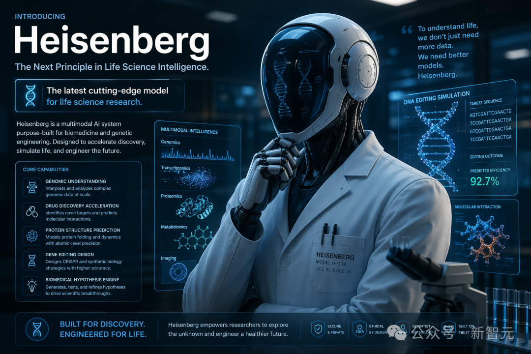 INTRODUCING Heisenberg The Next Principle in Life Science Intelligence.