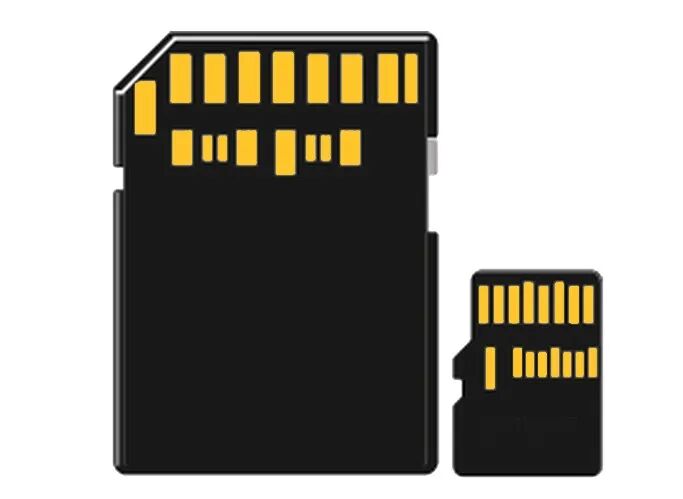 SD卡与MicroSD卡金手指对比