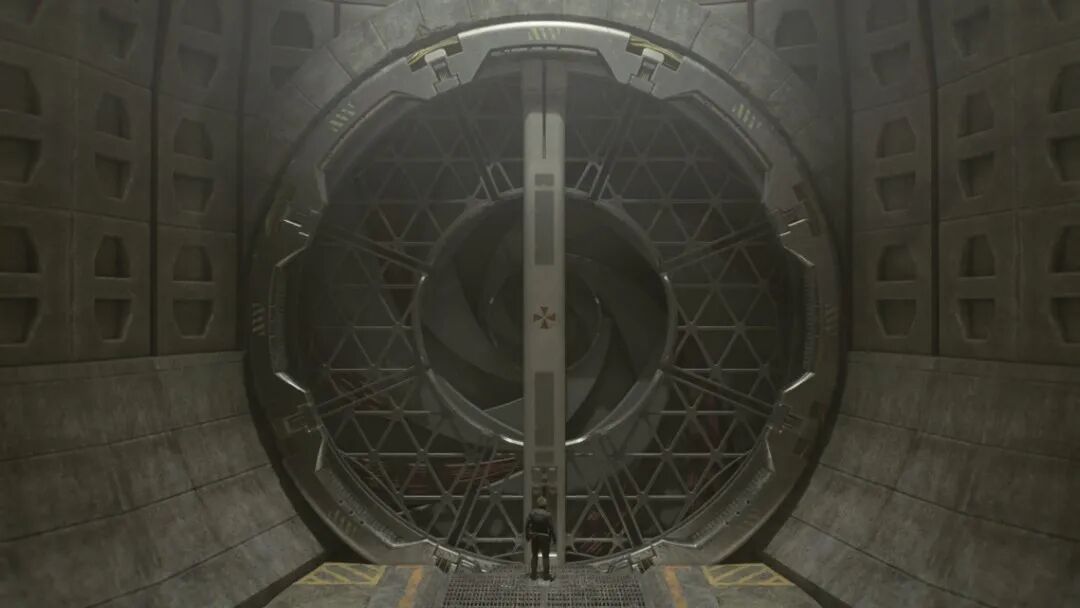 游戏后期的“方舟”科幻场景