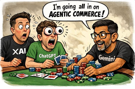 AI Agent扑克梗图