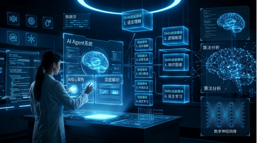 AI Agent系统技能模块界面