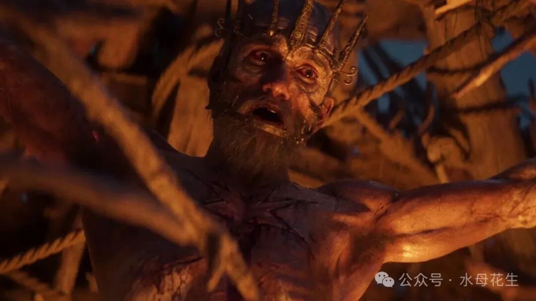 疑似《神界》系列游戏宣传图，展现邪典氛围