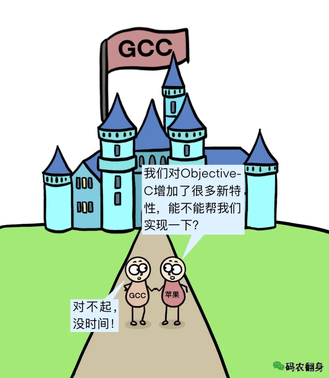 苹果向GCC请求支持新特性遭拒绝