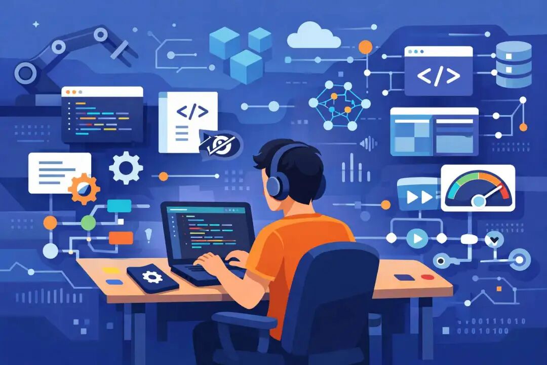 程序员用Claude Code开发场景图