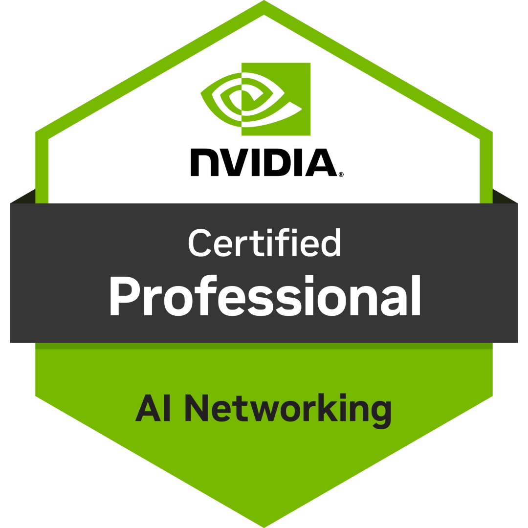 NVIDIA AI Networking 认证数字徽章