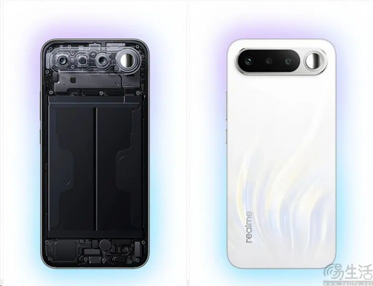 realme 16拆解与外观对比展示内部结构与后置模组