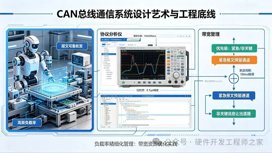 CAN总线通信系统设计与带宽资源优化实践