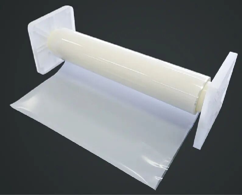 展示ABF膜的白色卷轴装置