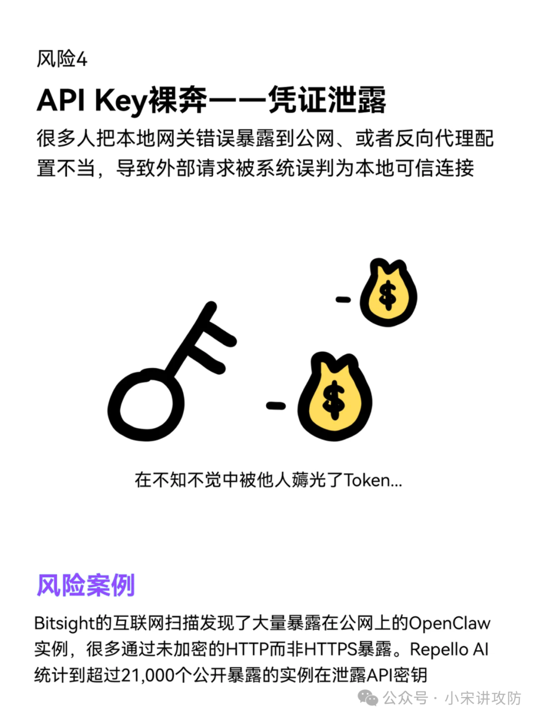 风险4:API密钥泄露风险图示