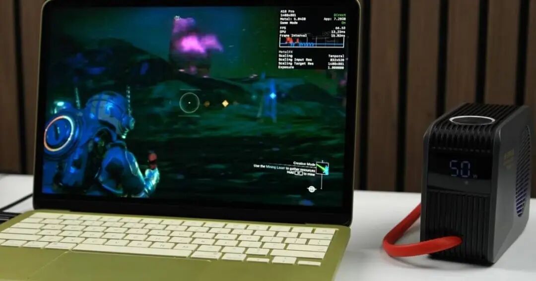 MacBook Neo运行游戏原始性能