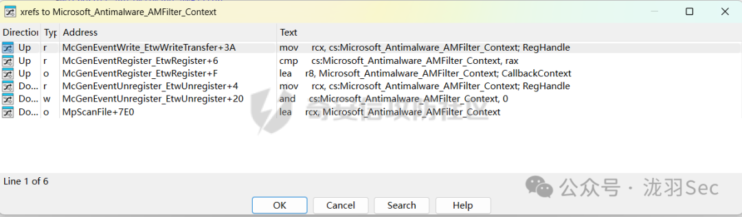 WdFilter驱动中引用注册句柄来写入事件