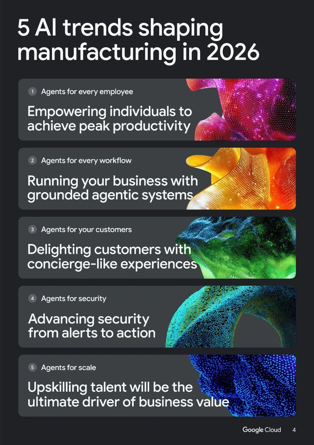 2026年制造业五大AI趋势