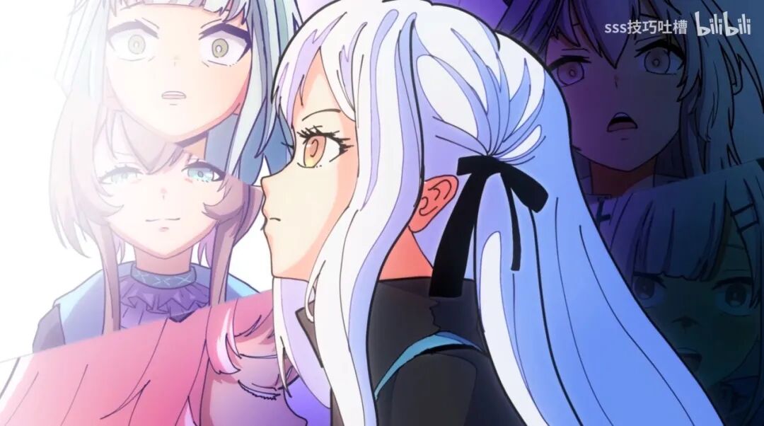 二创作品《丰川祥子大闹罗德岛》截图