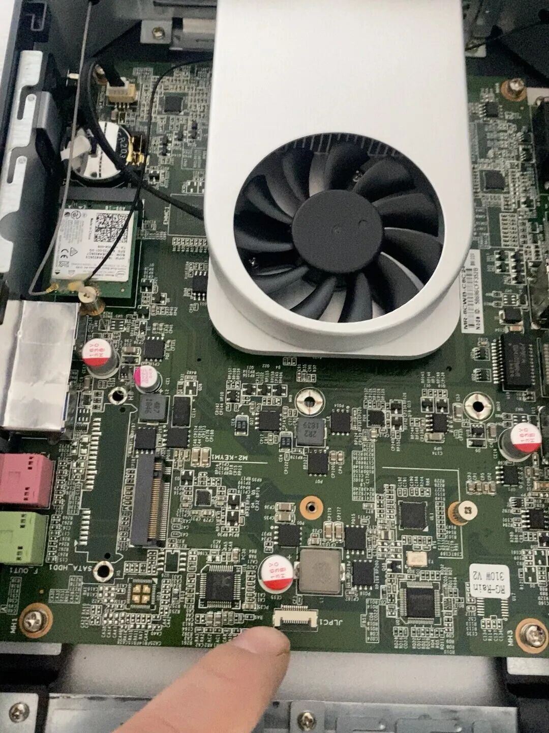 锐捷RG-Rain310W V2云终端主板细节图