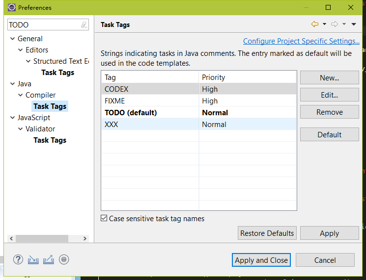 CODEX注释生成的结构化任务列表视图