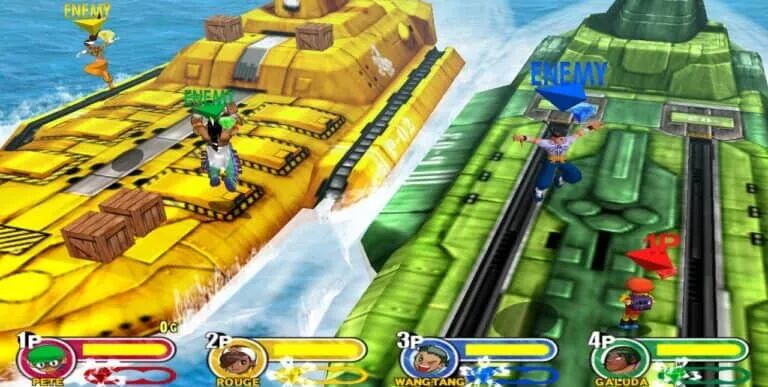 Power Stone游戏2x内部分辨率画面