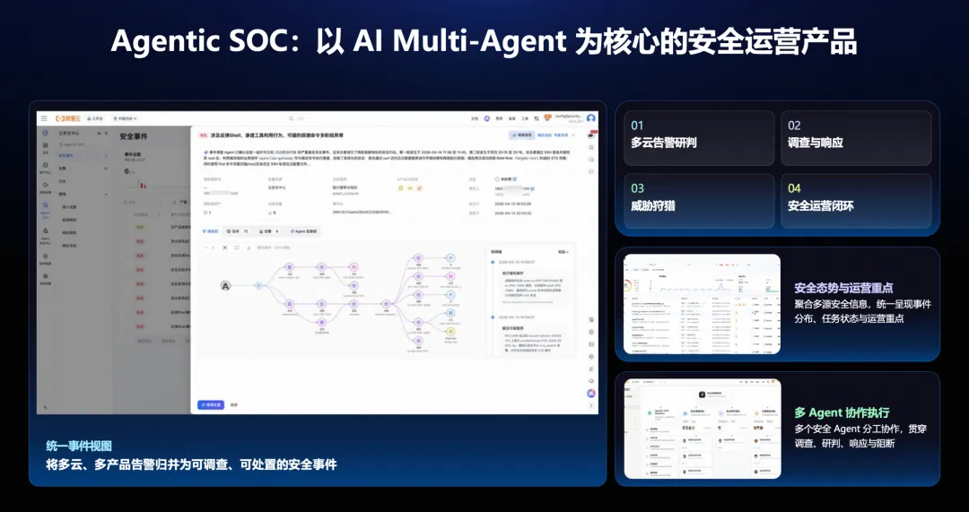 Agentic SOC多Agent安全运营产品功能架构