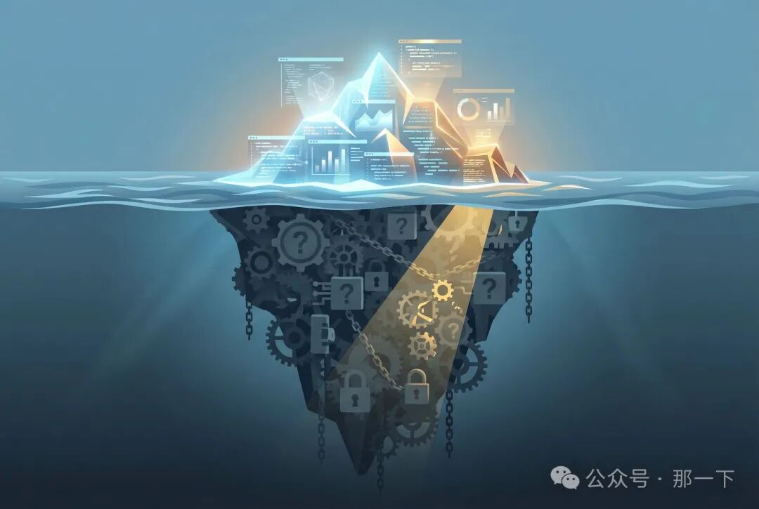 冰山图：AI表面能力与底层复杂性