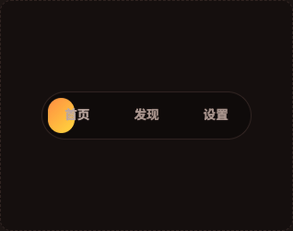 CSS锚点定位卡片hover滑块演示