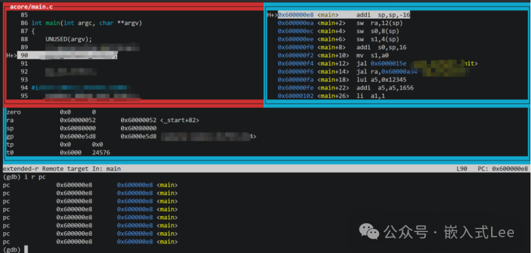 应用自定义脚本后的TUI效果