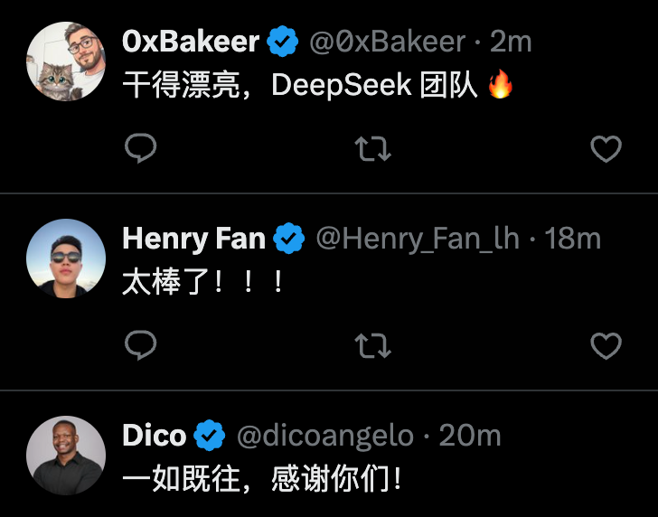 开发者社区对DeepSeek开源DeepInfer的评论