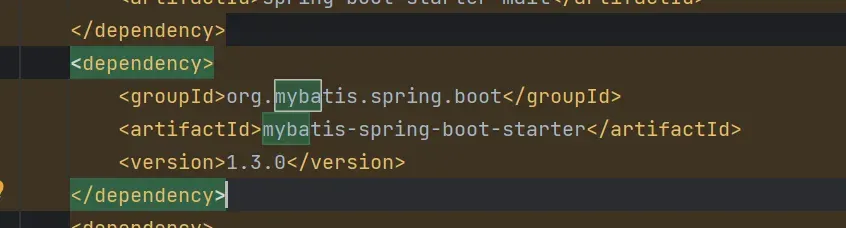 MyBatis Maven依赖配置