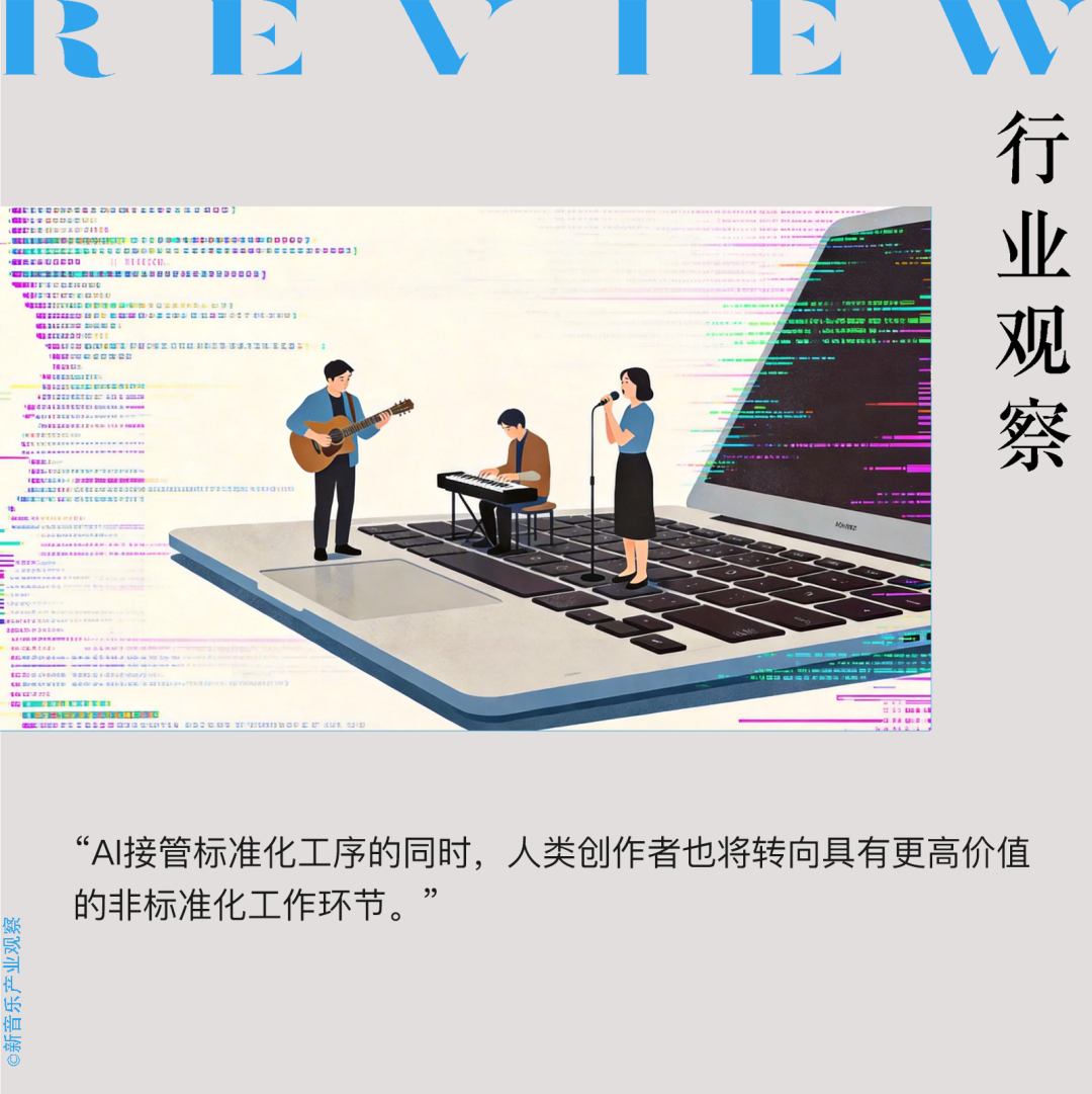 科技与创作结合的插画