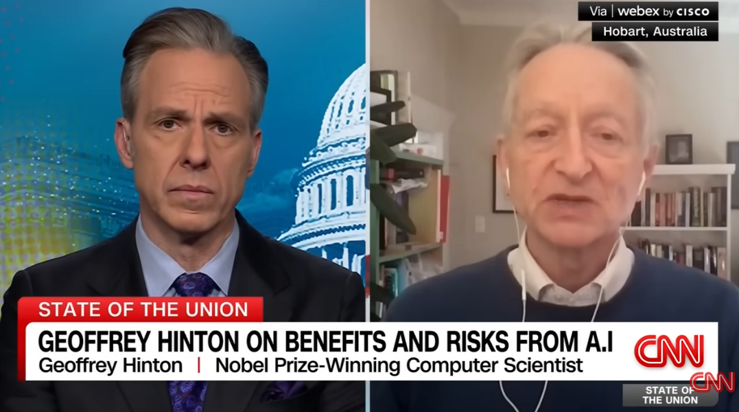 CNN节目采访截图