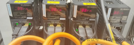 SV630N伺服驱动器前面板数码管显示