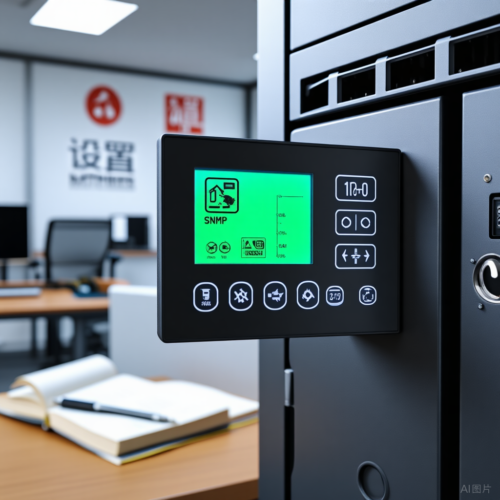 SNMP设备控制面板示意图